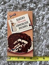 Baker’s Favorite Chocolate Recipes From 1950, Fourth Edition picture