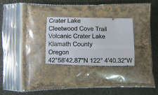 Oregon Crater Lake Volcanic Crater Lake Sand Sample picture