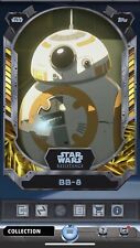 BB-8 TIER 8 GOLD-DAY 3 BASE 2024 SERIES 1-TOPPS STAR WARS CARD TRADER picture