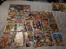 HUGE BRONZE Silver AGE MARVEL COMICS LOT OF 18 Spider Man Ghost Rider Sheena picture
