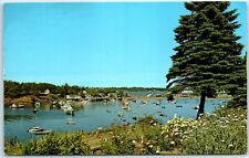 Postcard - Bailey Island, Looking north into Picturesque Mackerel Cove - Maine picture