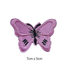 Butterfly Embroidered Patch sew iron on Patches applique for clothes & apparel picture