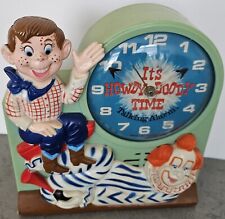 HOWDY DOODY TALKING ALARM CLOCK Janex 1974 Vintage Collectible Alarm Not Working picture