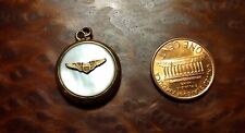Vintage WWII US Army Air Force Gold Filled Locket Pendant La Mode. picture