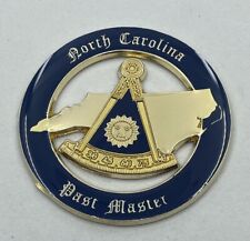 North Carolina Past Master Cut Out Car Emblem picture