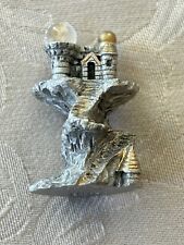 Vintage 1988 Spoontiques Pewter Castle Miniature picture