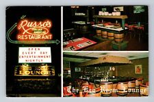 Milton NH-New Hampshire, Russo's Italian American Restaurant, Vintage Postcard picture
