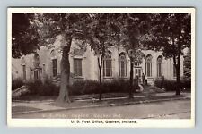 Goshen IN-Indiana, U.S. Post Office Building, Gentlemen Vintage Postcard picture