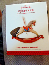 Hallmark Keepsake Ornament Forty Years of Memories NIB picture