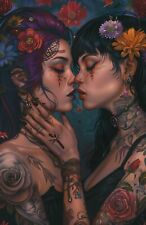 Tattoo Women - Fine Art Poster - 11