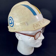 Vintage Bell Telephone Company Hardhat Line man Topgard MSA Co. Size 6.5 - 7.75 picture