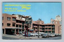 San Francisco CA-California, San Francisco Downtown, Vintage Postcard picture