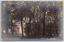 Lafayette Park Barry Illinois IL Pike County 1907 Real Photo RPPC picture
