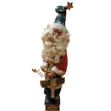 Brinn's Santa Claus Figurine Collectable Old World Statue LX3647 picture