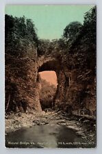 Natural Bridge VA-Virginia, Scenic View, Antique, Vintage Postcard picture