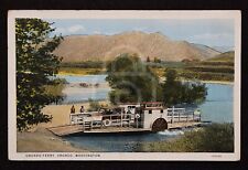 Scarce Postcard Orondo Ferry, Columbia River. Orondo, Washington. C 1910's  picture