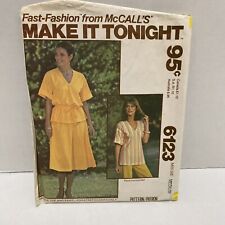 McCalls Sewing Pattern 6123. Women’s Dress. Year 1978. picture