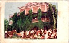Vintage Postcard the Hiawatha Hotel Hot Springs SD South Dakota 1909       I-361 picture