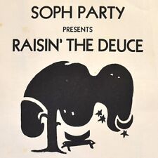 1944 Soph Party Raising The Deuce Program Nancy Bush Mimi Griffin Vassar College picture