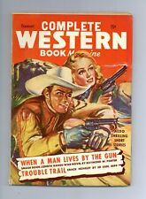 Complete Western Book Magazine Pulp Feb 1945 Vol. 15 #9 FN picture
