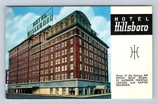 Tampa FL-Florida, Hotel Hillsboro, Advertising, Antique Vintage Postcard picture
