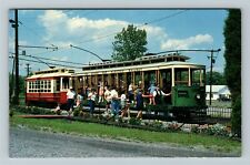 Rockhill Furnace PA-Pennsylvania, Rockhill Trolley Museum, Vintage Postcard picture