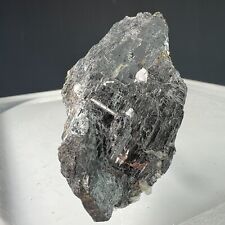 Large Solid Bismuthinite Specimen: Tazna Mine, Potosí, Bolivia- Rare picture