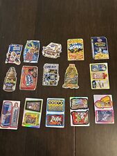 2005 WACKY PACKAGES SERIES 1 Complete VENDING MACHINE FOIL STICKER CARD SET 15 picture