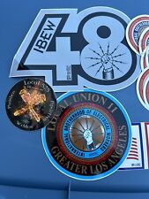 New IBEW -International Brotherhood of Electrical Workers Stickers. Lot Of 23…. picture