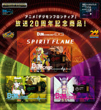 ⭐️Dim Card Set EX3 Digimon Frontier SPIRIT FLAME Vital Bracelet Agnimon picture