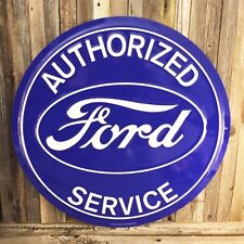 Ford Authorized Service Embossed 24