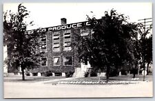 Winnebago Minnesota~Lanesboro Produce Co~Brick Co~1950s RPPC picture