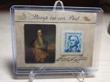 2018 PIECES OF THE PAST STAMP ON OUR PAST GEORGE WASHINGTON  STAMP RELIC picture