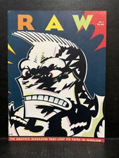 RARE 1981 RAW #3 GRAPHIX MAGAZINE BY SPIEGELMAN PANTER BURNS picture
