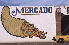 sl57 Original Slide 1980's  San Felipe Mercardo  mural 011a picture