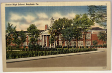 Senior High School, Bradford PA Pennsylvania Vintage Postcard picture
