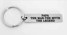 Papa The Man The Myth The Legend Keychain picture