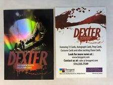 CHEAP PROMO CARD: DEXTER SEASON 4 (Breygent 2012) PHILLY NON-SPORT CARD SHOW picture