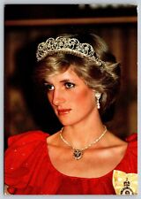 Postcard H.R.H. the Princess of Wales Lady Diana c1986 4G picture