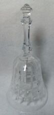 Vintage Bayel Golden Crown Lead Crystal Bell E & R France  6.5 Inches picture