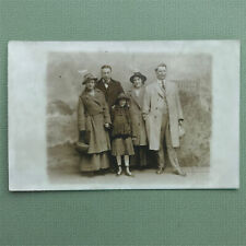 c1903 RPPC POSTCARD F B HUTCHINSON, FAMILY (MANAGER BUFFALO BILL'S EUROPE TOUR) picture