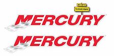 PAIR OF (2) MERCURY OUTBOARD MOTOR DECALS/STICKERS 1.4X8 BOATING FISHING p104 picture