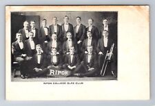 Ripon, WI-Wisconsin, Ripon College Glee Club, c1905, Vintage Postcard picture