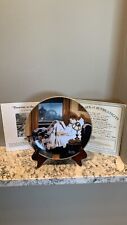 A new look collector plate Knowles 1991 vtg Norman Rockwell doorway to the past picture