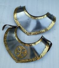 Medieval Hussar Steel Armor Gorget Neckplate Warrior Neck Guard Protector Armour picture
