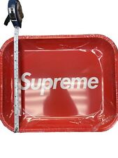 Supreme Metal Rolling Tray Red Color LARGE 13” X 11”  WRAPPED BEAUTIFUL picture