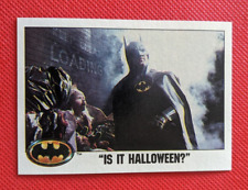 1989 Topps Batman Movie #81 Is It Halloween? picture