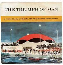 Rare Vintage 1964-65 NEW YORK WORLD'S FAIR SOUVENIR RECORD THE TRIUMPH OF MAN picture