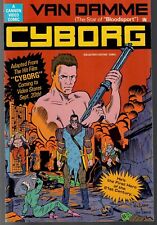 Cyborg, The Comic Book #1 (1989) Collector’s Edition, Jean Claude Van Damme VG picture