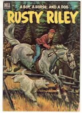 RUSTY RILEY 4C Four Color #451 1953 DELL Golden Age Comic Book Frank Godwin Art picture
